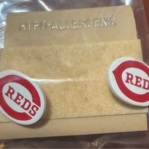 Red and White 'Reds' Earrings